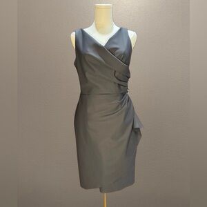 NWT! Alex Evenings Elegant Navy Dress with Embellishment